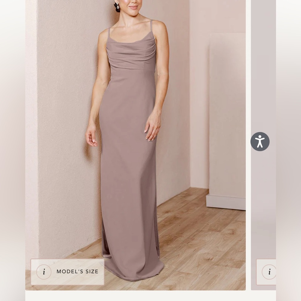 Bridesmaids dress never worn in size 6